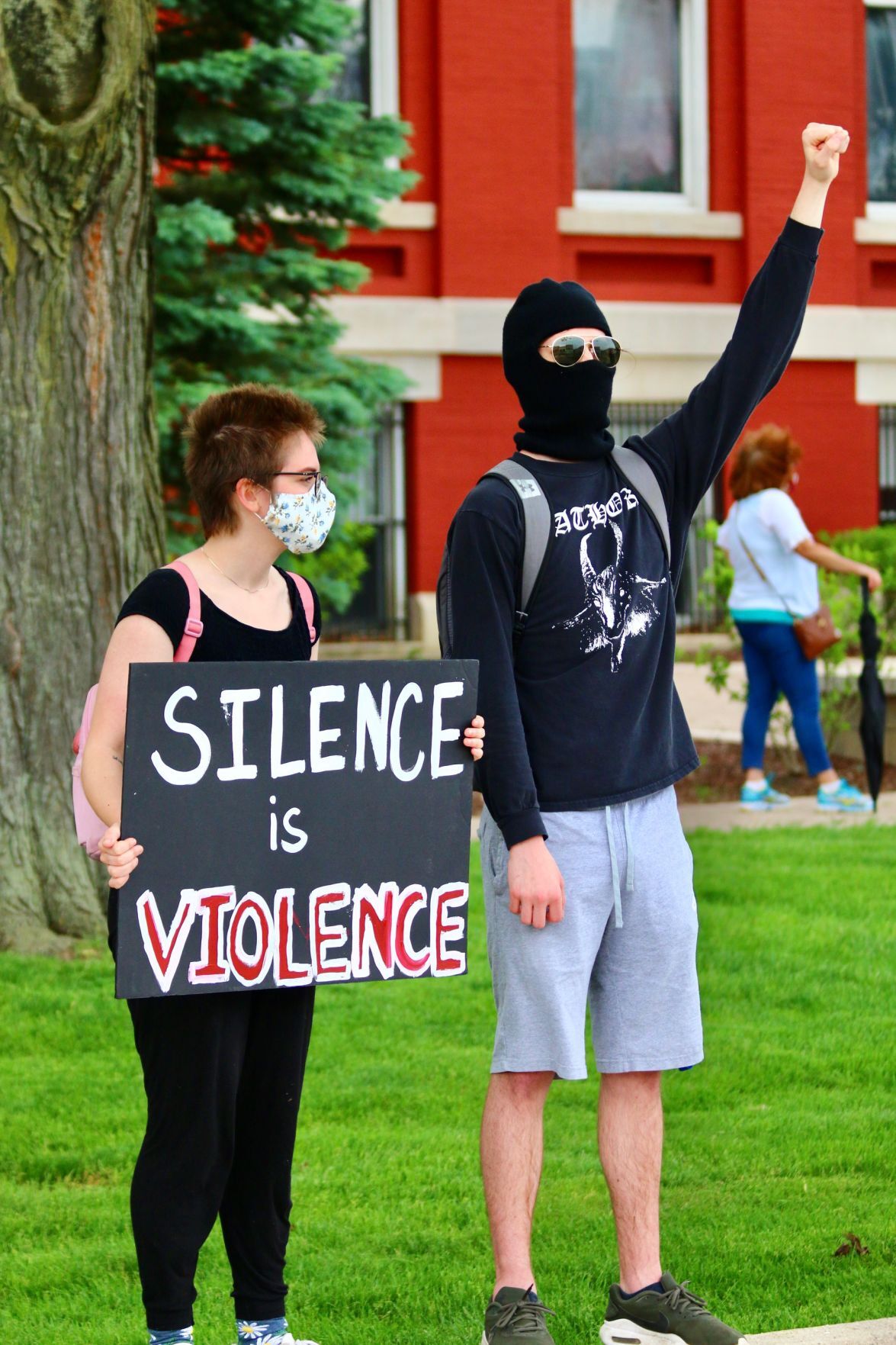 Crown Point protest